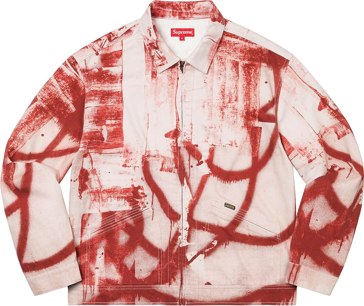 Christopher Wool/Supreme Denim Work Jacket view 4